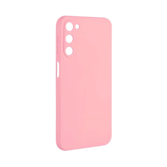 Silicone Case with Camera Shield for Samsung Galaxy S23 Plus Pink